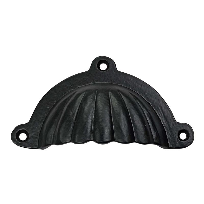 "Abez" Black Antique Iron Drawer Pull