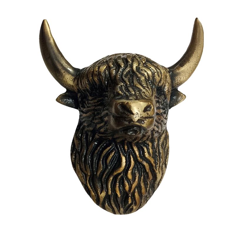 "Yak" Decorative Iron Door Knocker