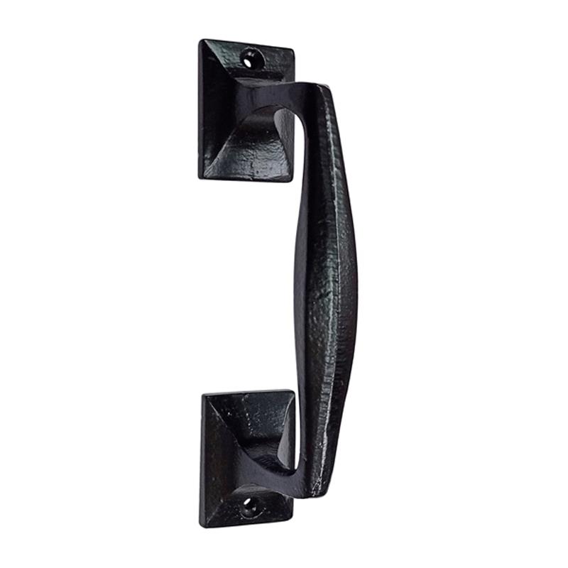 6 Inch "Calah" Black Antique Iron Cabinet Pull