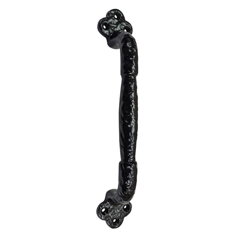 "Ether" Black Antique Iron Door And Cabinet Pull