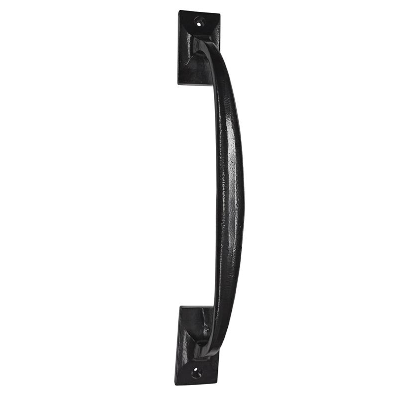 "Helam" Black Antique Iron Door And Cabinet Pull
