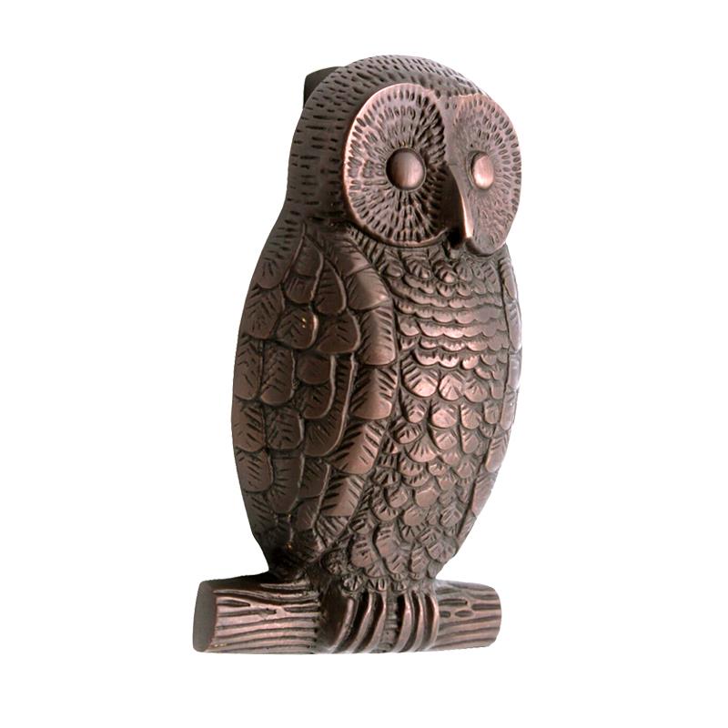 "Large Owl" Decorative Iron Door Knocker