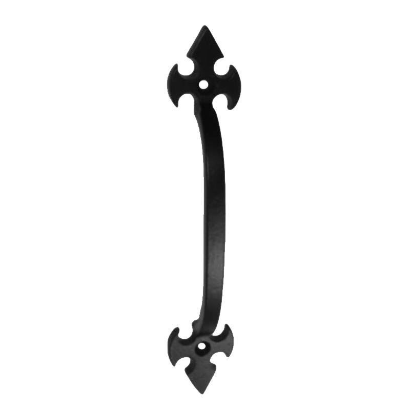 "Jahaziel" Black Antique Iron Cabinet Pull