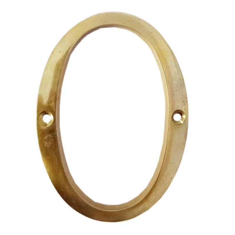 3" Thin Brass Letter-O