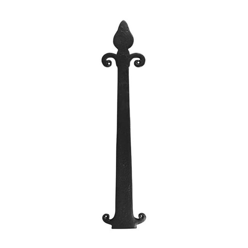 18 inch "Jakim" Black Antique Iron False Hinge Front