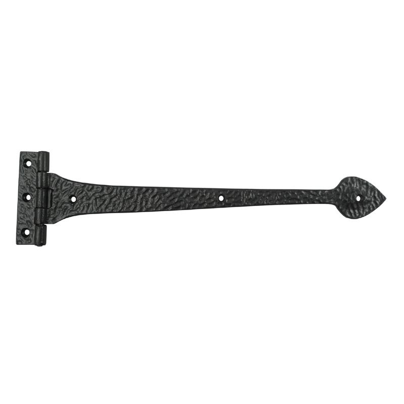 "Jemimah" Black Antique Iron Tee Hinge