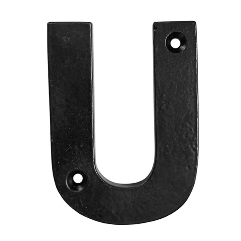 4" Iron Letter-U