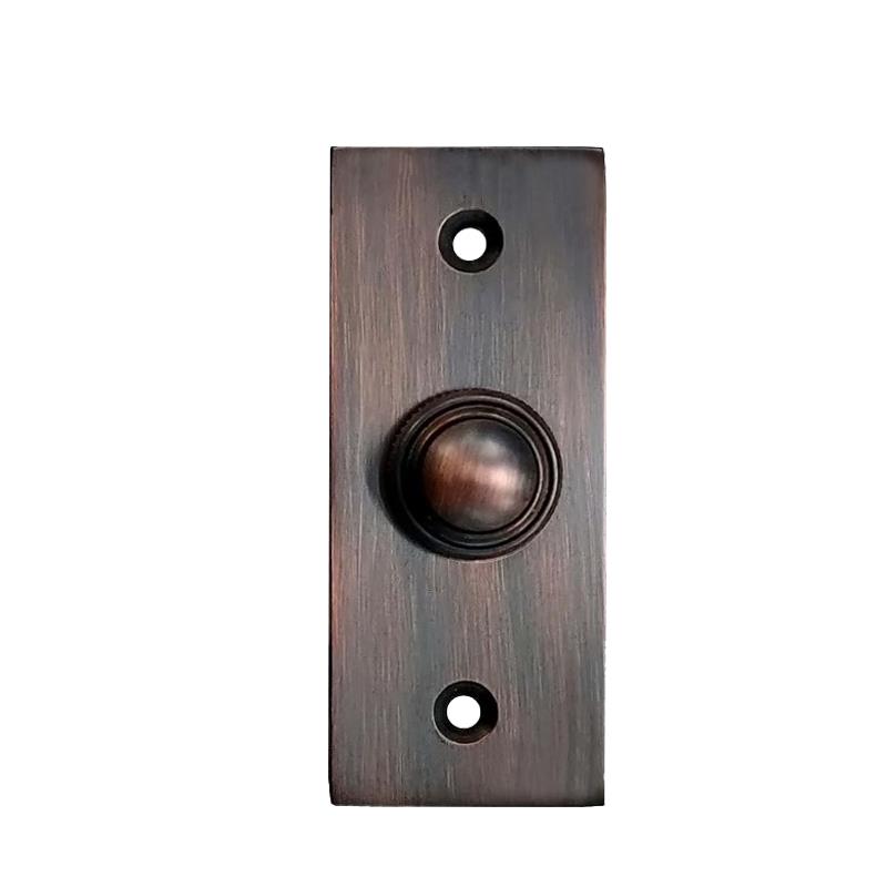 "Chimham" Decorative Brass Bell Push