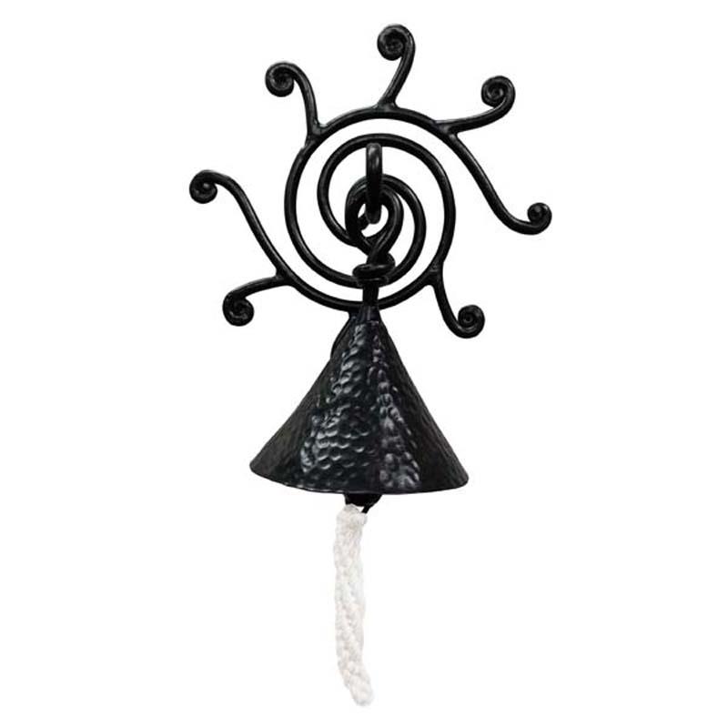"Sanna" Hand Forged Iron Hanging Bell