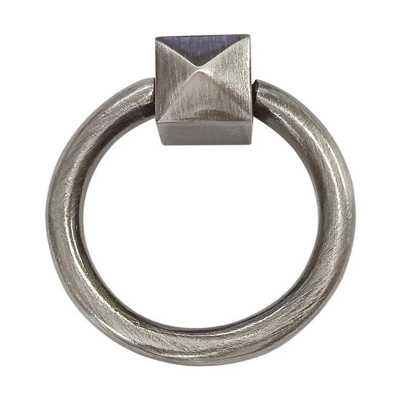 "Ring" Brass Drop Pull