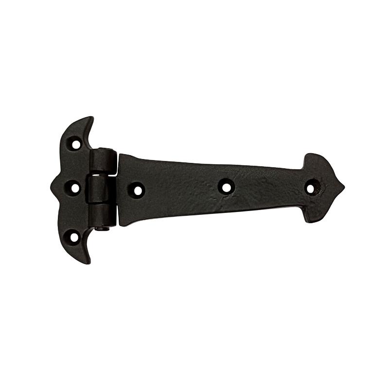 "Aabel" Black Antique Iron Tee Hinge