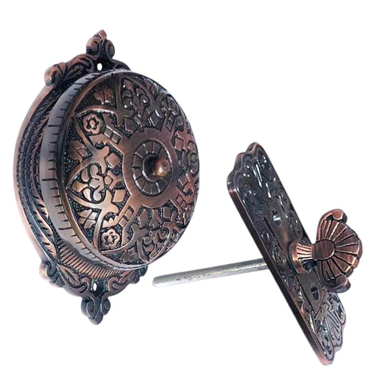 "Hosanna" Brass Decorative Manual Old Fashioned Door Bell