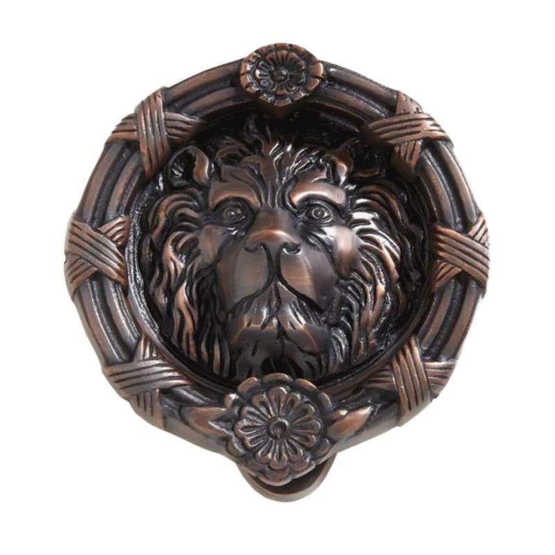 "Large Lion" Decorative Brass Door Knocker