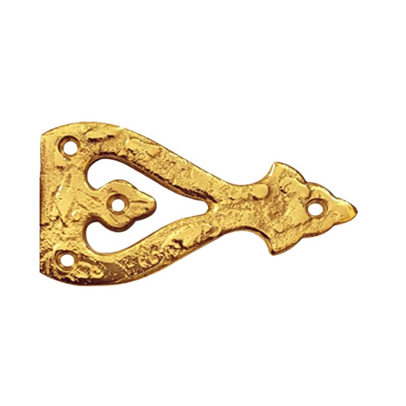 "Beulah" Decorative Brass False Hinge
