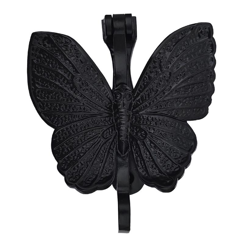"Butterfly" Black Antique Iron Door Knocker