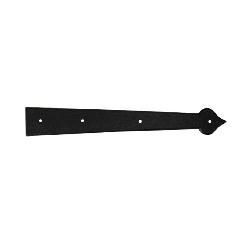 "Lamech" Black Antique Iron False Hinge Front