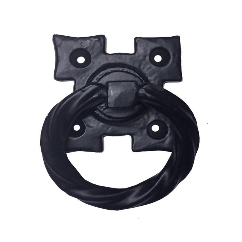 "Elymas" Antique Cast Iron Ring/Drop Pull