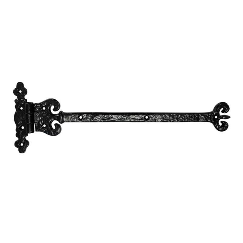 "Gether" Black Antique Iron Tee Hinge