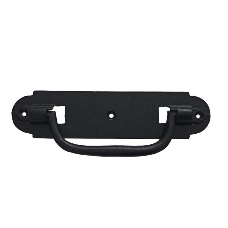 "Ezer" Black Antique Iron Cabinet Pull And Drawer Handle