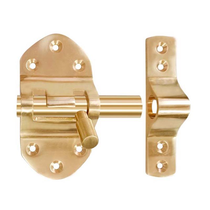 3.5" Amaziah Brass Tower Bolt