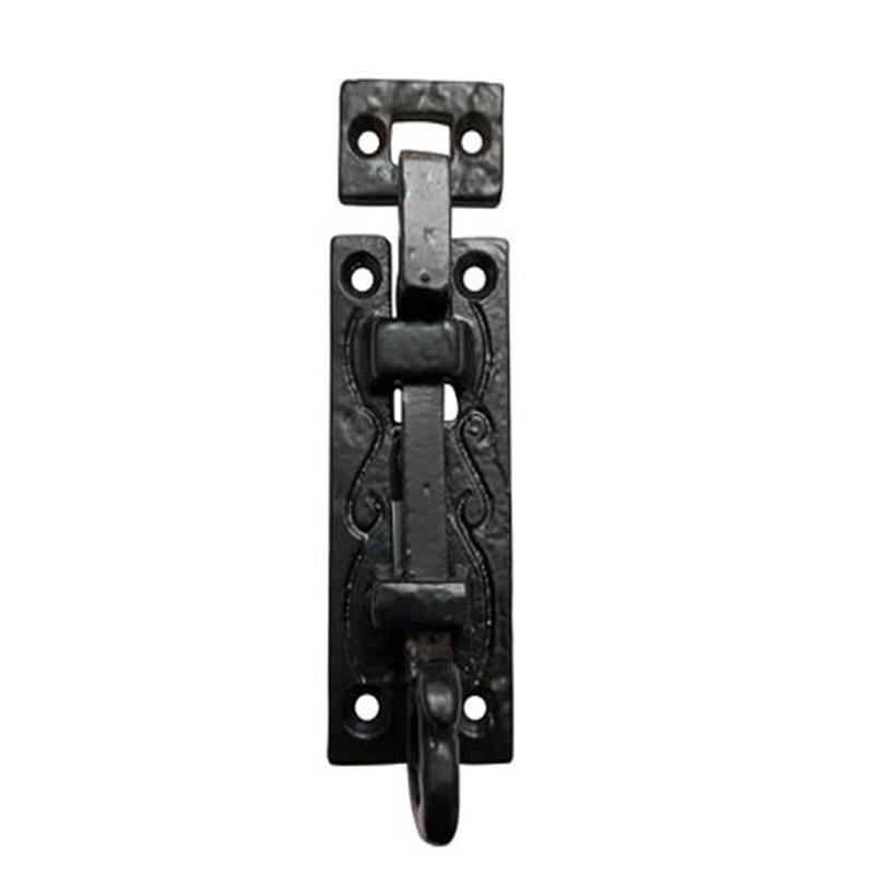 4" Adrian Antique Iron Door Bolt