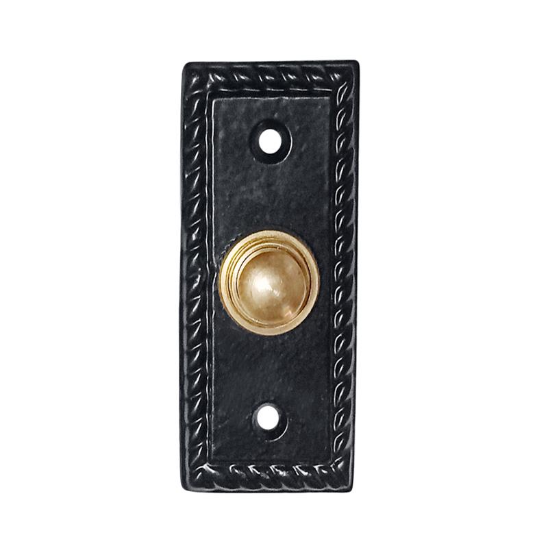 "Anim" Iron Georgian Bell Push