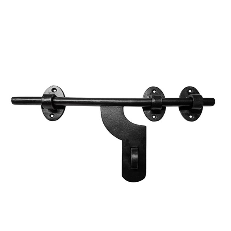 12" "Ophel" Black Antique Iron Aldrop