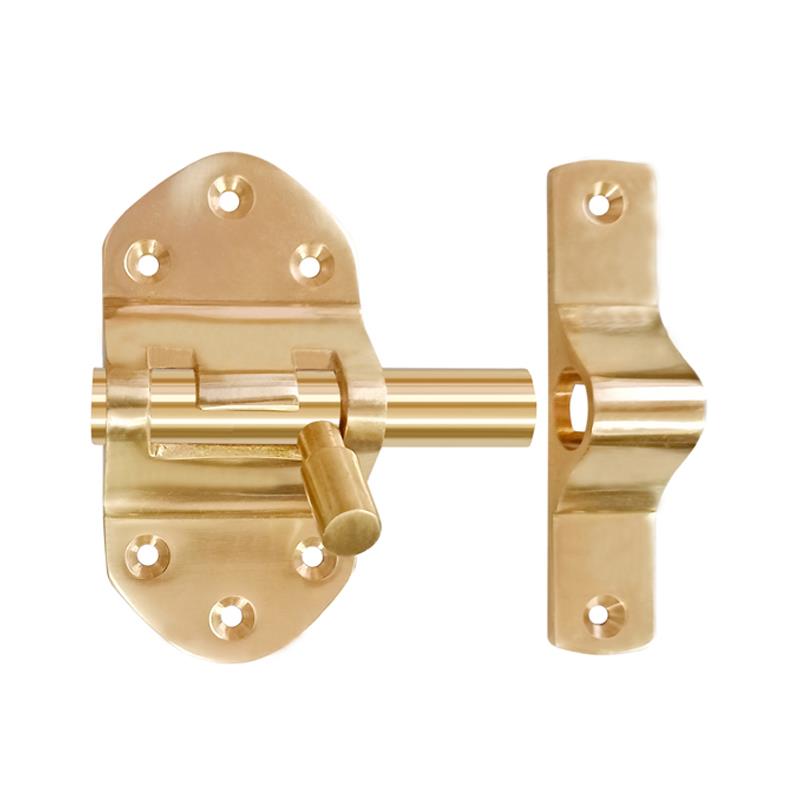 2" Amaziah Brass Tower Bolt