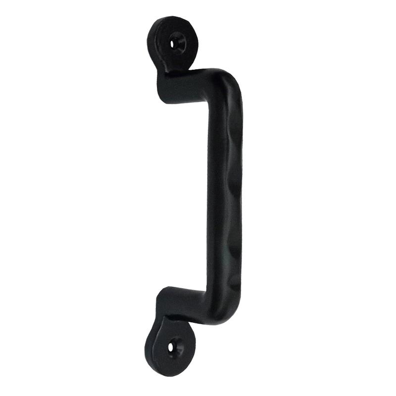 6 inch "Uzai" Black Antique Iron Cabinet Pull