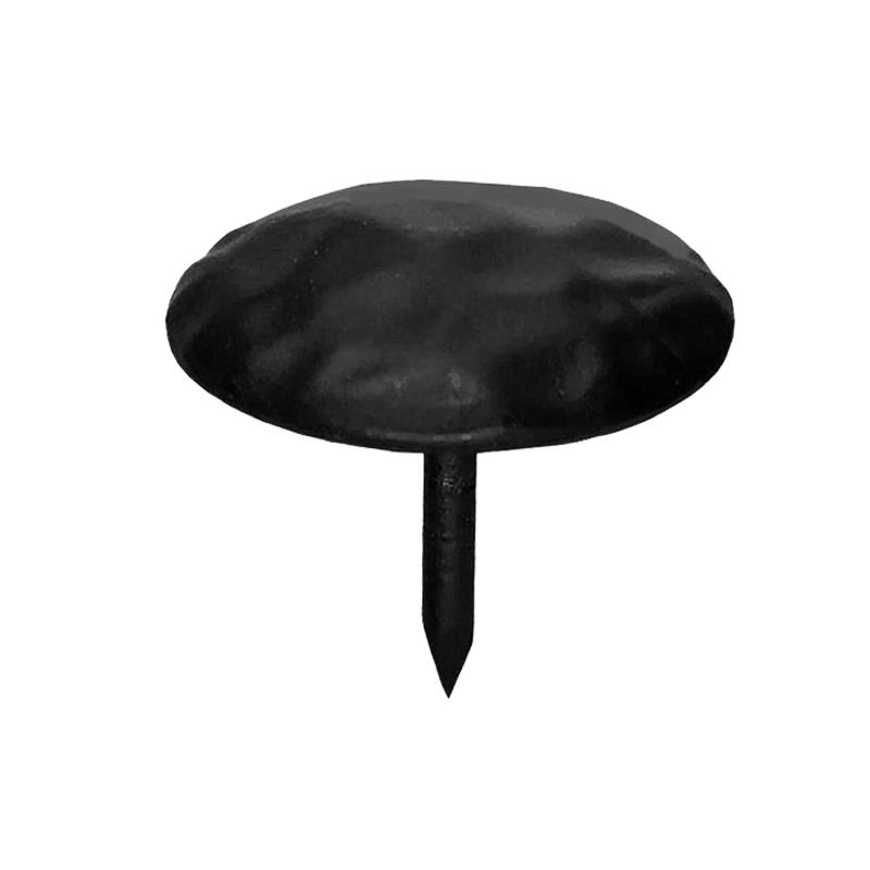 "Careah" Black Antique Iron Door Stud