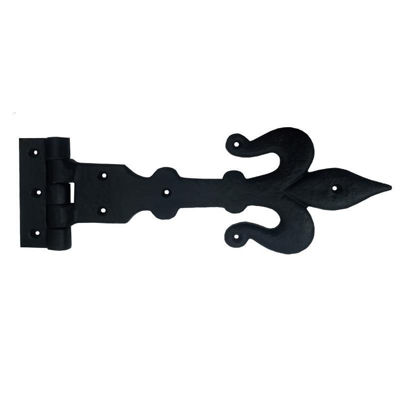 "Lebaoth" Black Antique Iron Tee Hinge (Heavy Duty)