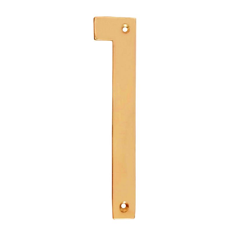 6" Brass Numerals-1