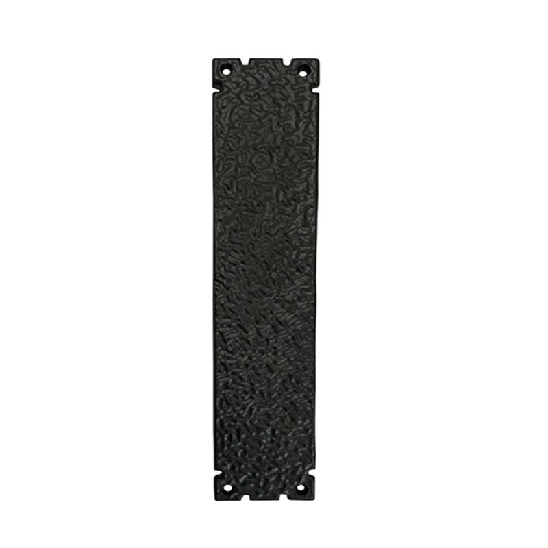 "Perga" Black Antique Iron Push Plate