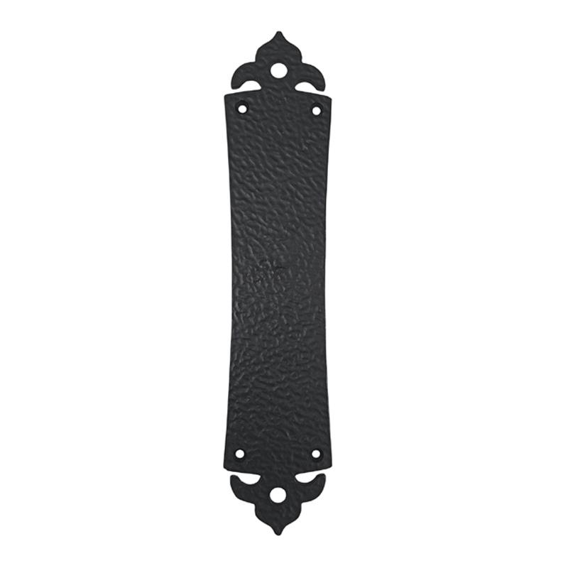 “Malachi” Black Antique Iron Push Plate