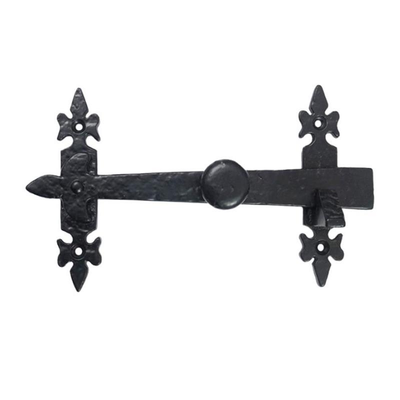 "Titus" Black Antique Iron Gate Latch