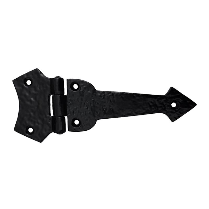 "Micaiah" Black Antique Iron Cabinet Hinge