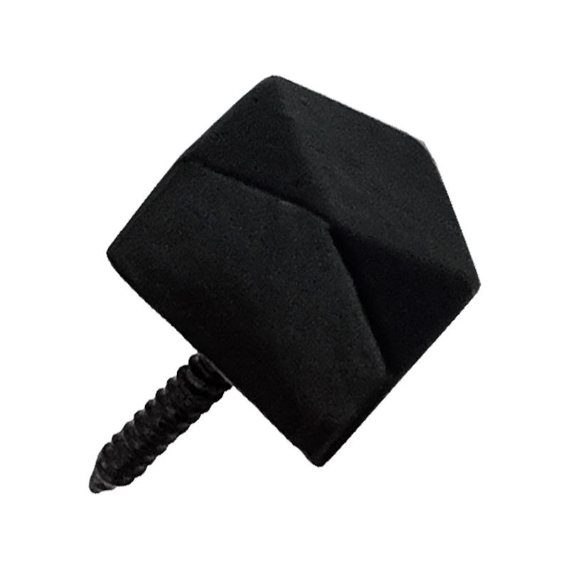 20mm "Cornelius " Black Antique Iron Door Stud