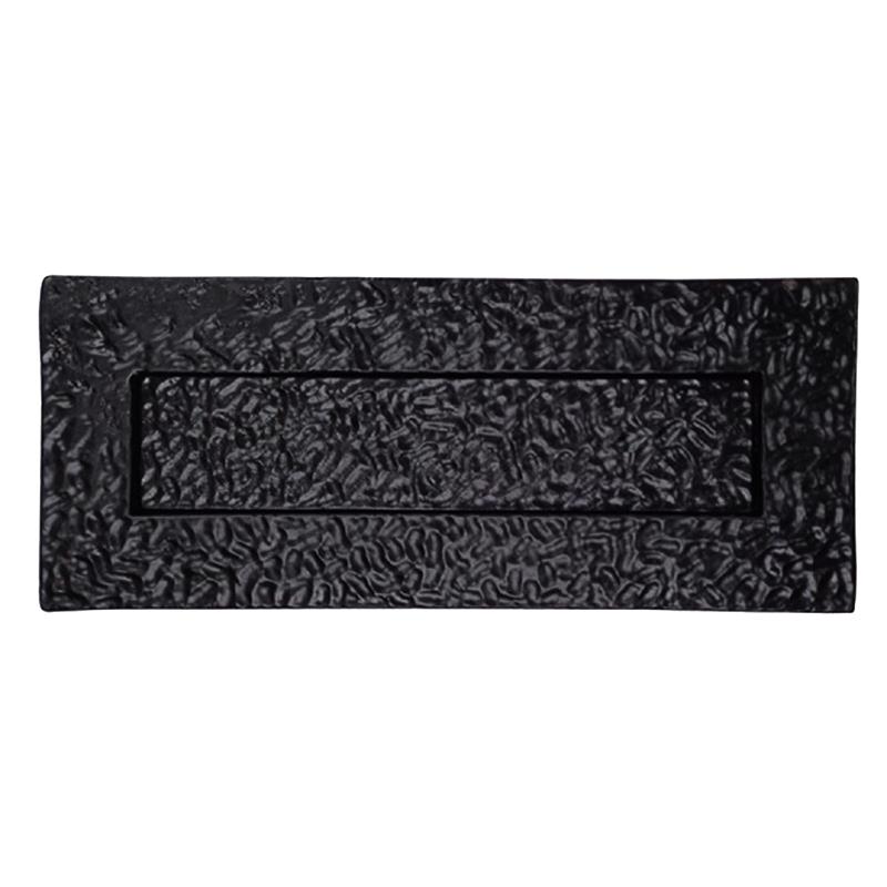 "Naarah" Black Antique Iron Letter Plate