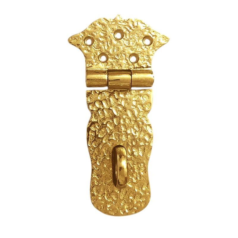 "Exodus" Brass Hasp & Staple