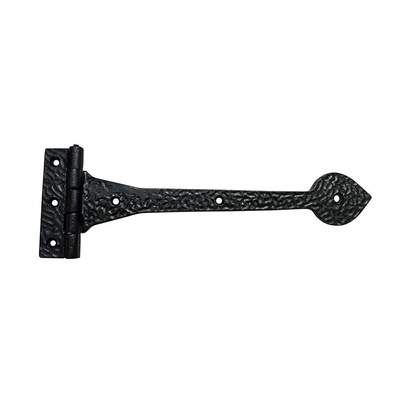 15 inch "Nathan" Black Antique Iron Tee Hinge