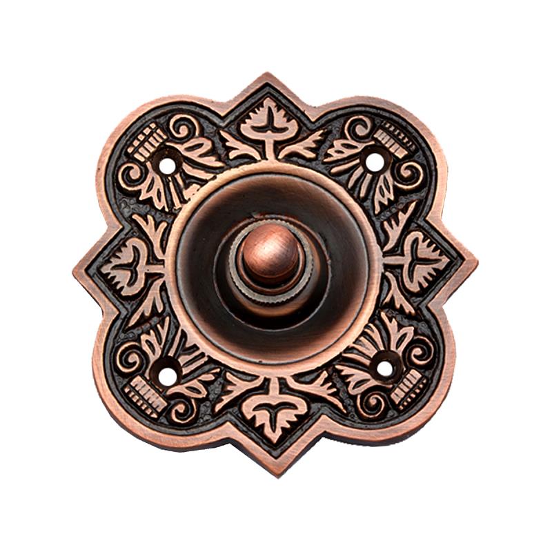 "Derbe" Decorative Brass Bell Push