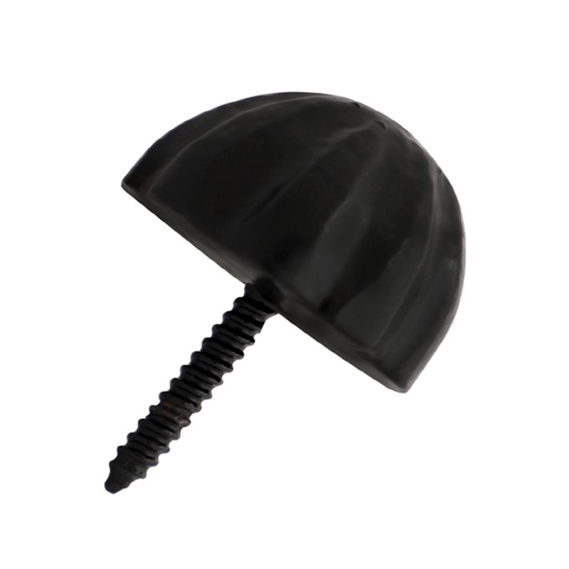 31mm "Umbrella" Black Antique Iron Door Stud
