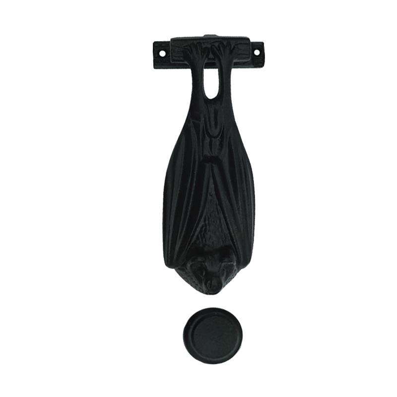 "Bat" Black Antique Iron Door Knocker