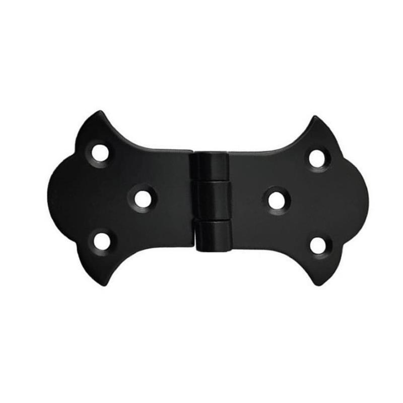 "Gareb" Black Antique Iron Cabinet Hinge