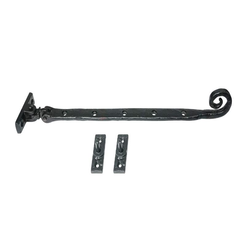 12.50 Inch "Tertius" Designer Cast Iron Window Casement Stay