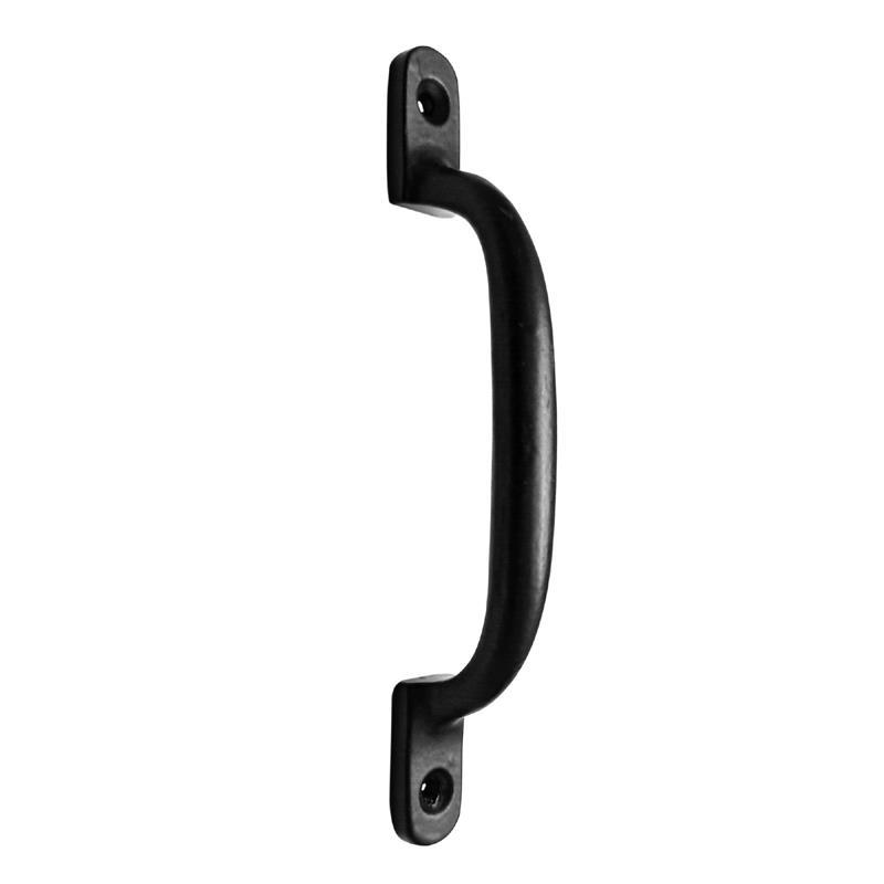 "Tahpenes" Black Antique Iron Door And Cabinet Pull