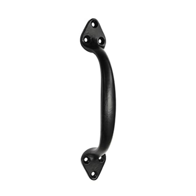 "Stephen" Black Antique Iron Door Pull