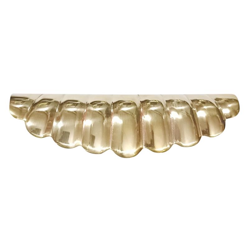 "Bernice" Brass Drawer Pull