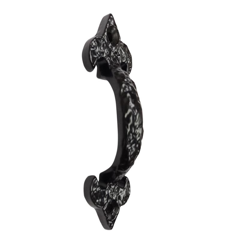 4" Chuza Black Antique Iron Cabinet Pull