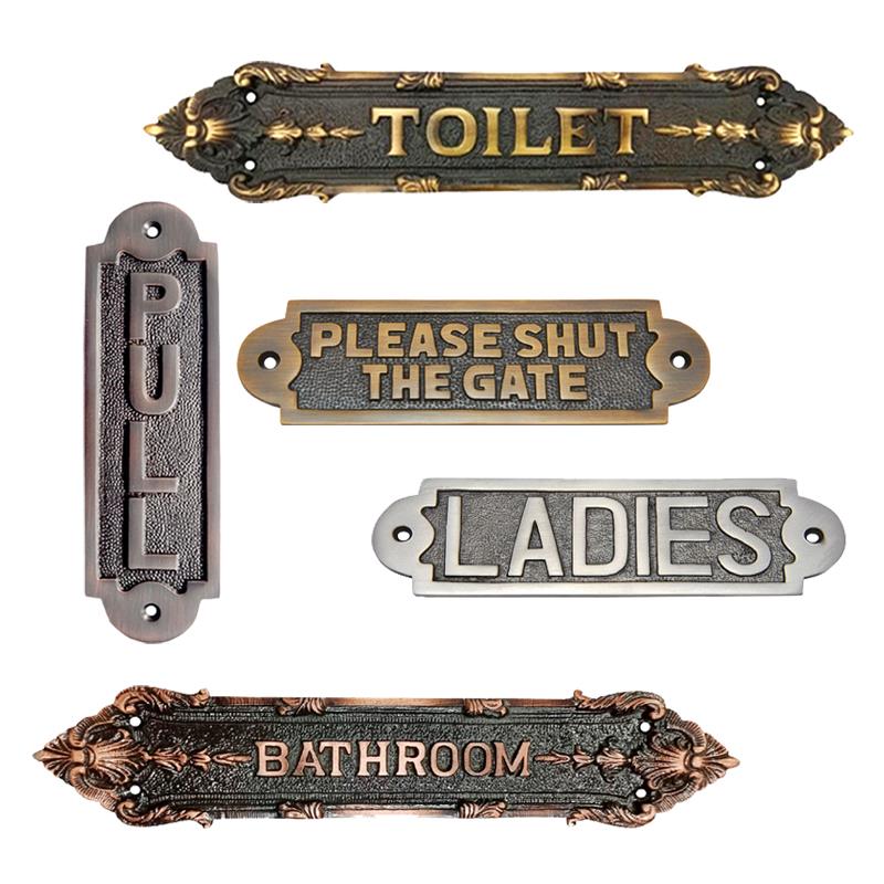 Sign Plates
